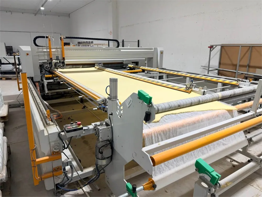 ELEKTROTEKS HYDRA Çift Kafa Çift Kasnak Kontinü Kapitone Dikiş Makinesi (2020) — 9/14