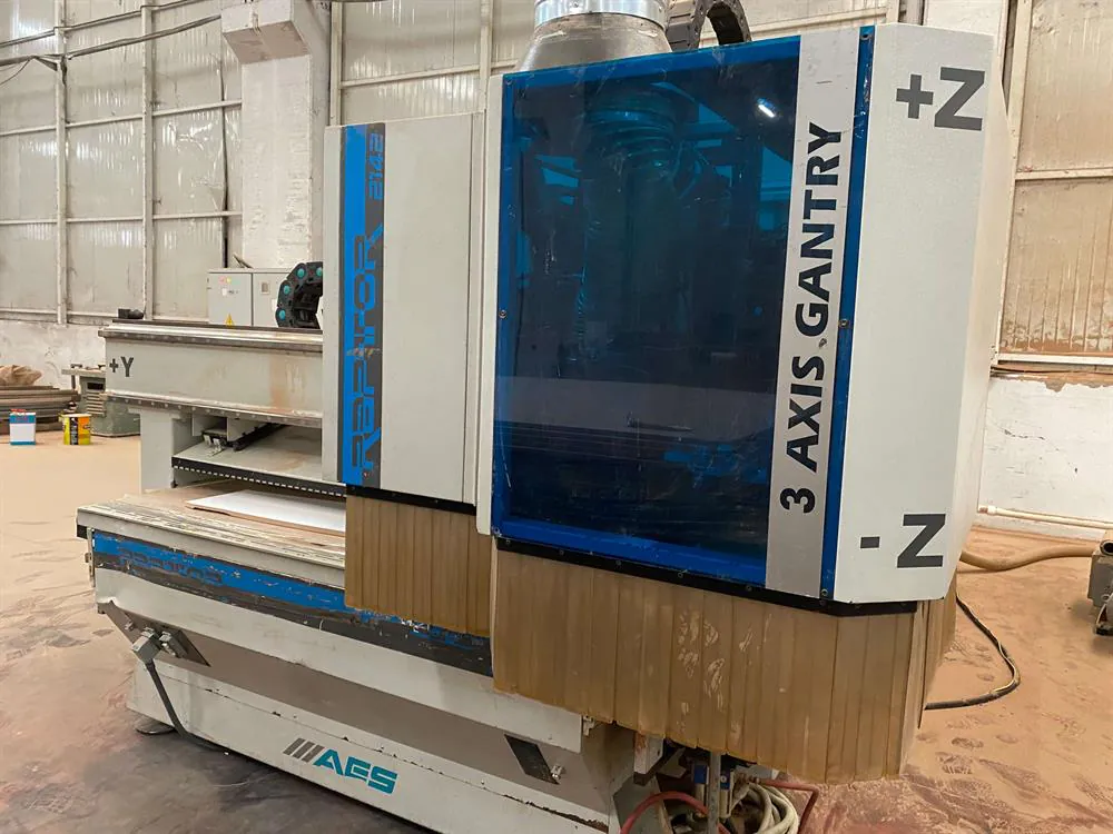 AES Raptor 2142 CNC Nesting Makinesi (2014) — 3/15