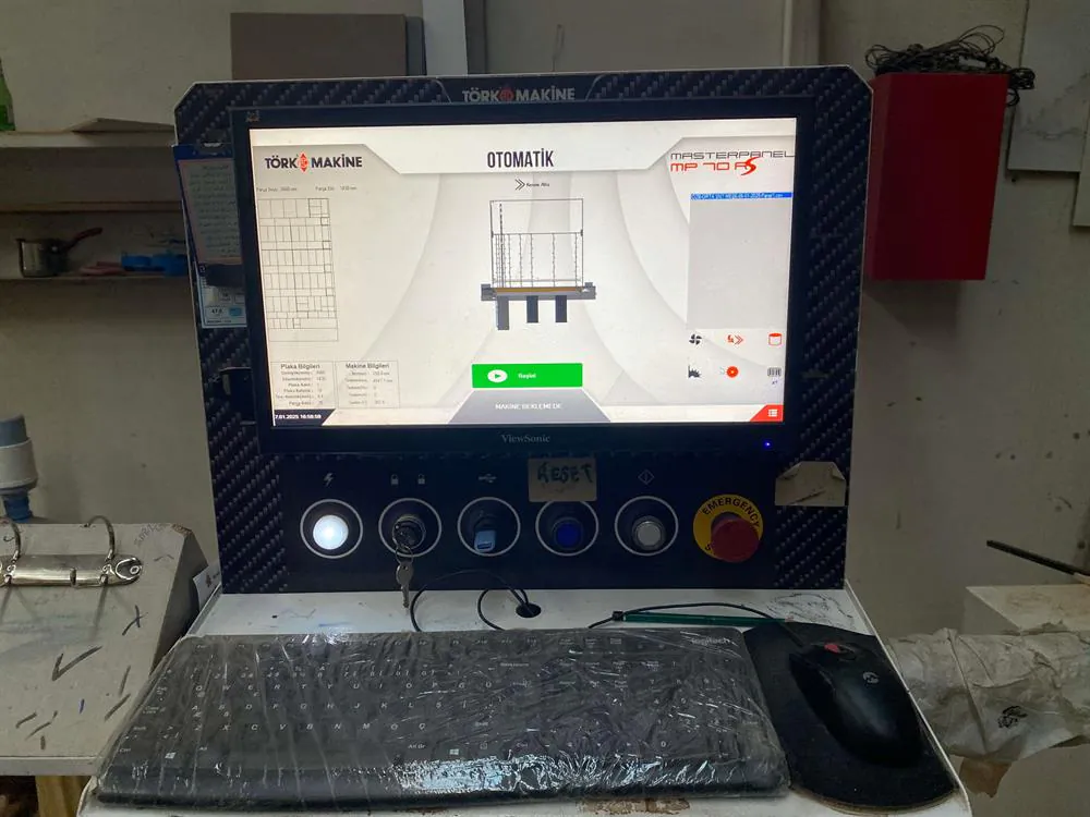 Törk Makine Mp 70 Rs Panel Ebatlama Makinesi (2018) — 4/8