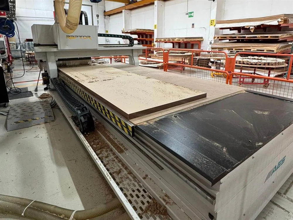 AES Raptor 2142 Düz Tabla CNC Makinesi (2015) — 4/8