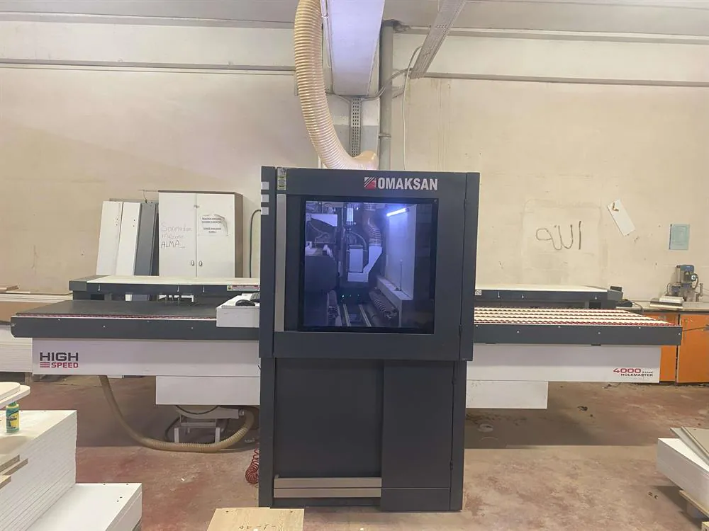 Omaksan 4000 X-Line CNC Delik Makinesi (2021) — 5/12