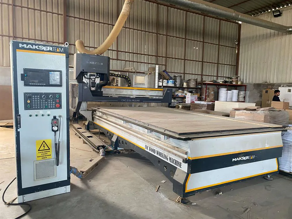 Makser Makine 2136 Proline Düz Tabla CNC Makinesi (2020) — 2/14