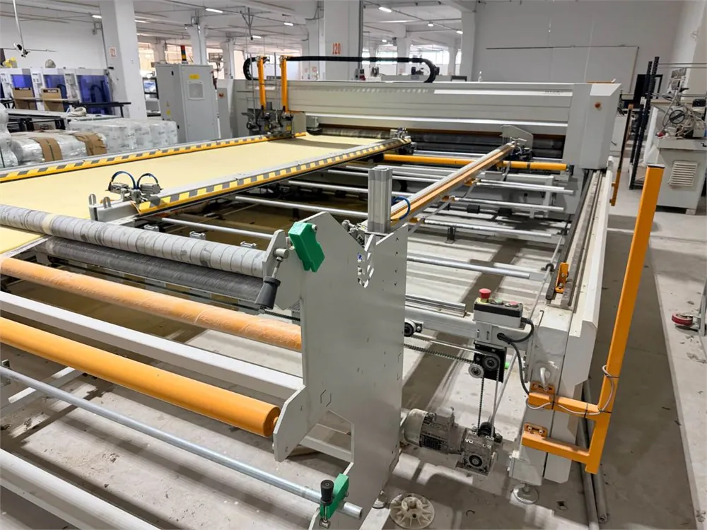 ELEKTROTEKS HYDRA Çift Kafa Çift Kasnak Kontinü Kapitone Dikiş Makinesi (2020) — 11/14
