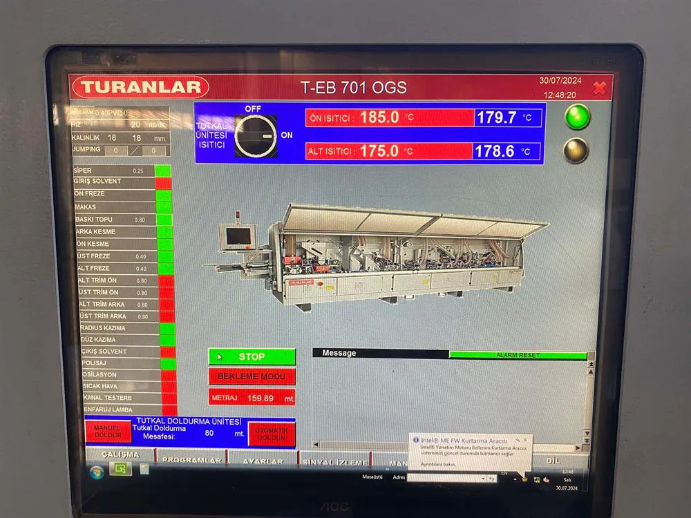 Turanlar 701 Ogs Kenar Bantlama Makinesi (2015) — 5/16