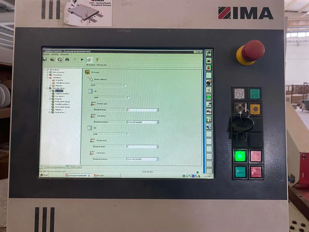 IMA Schelling Novimat Contour Plus / I / 340 Kenar Bantlama Makinesi (2011) — 5/14