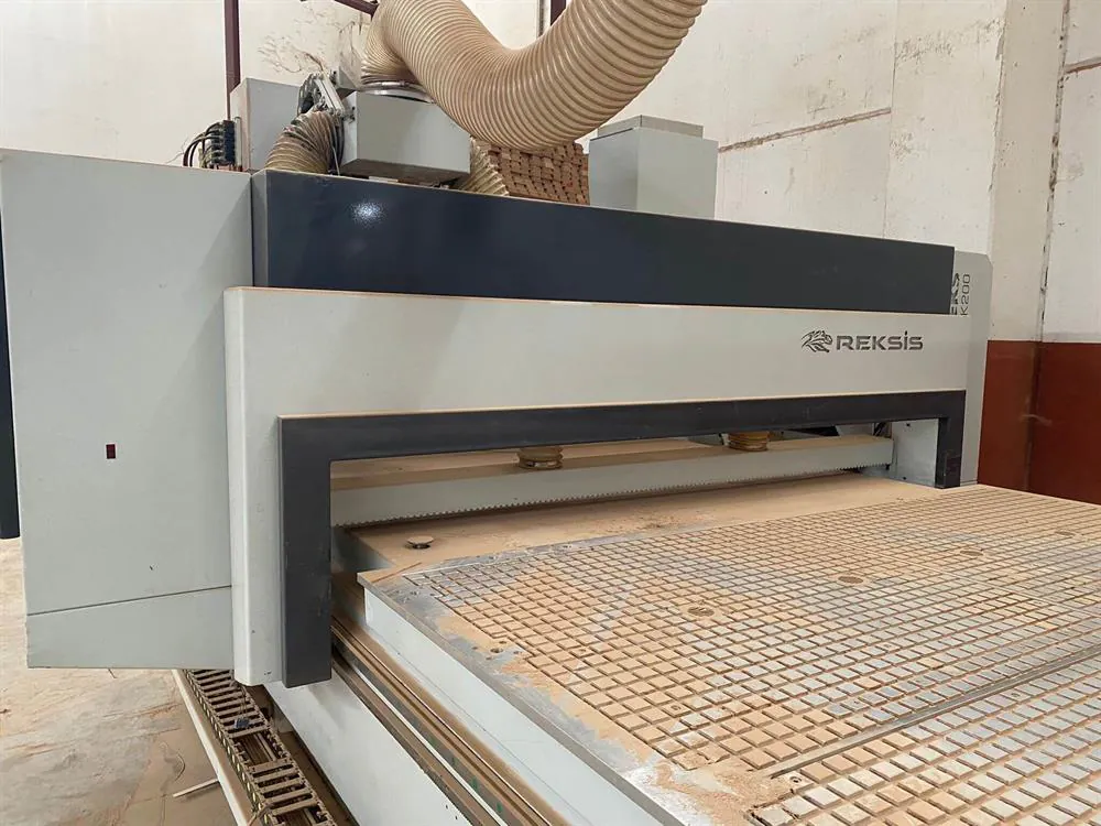 Reksis 2137 Treks K200 Düz Tabla CNC Makinesi (2021) — 4/16