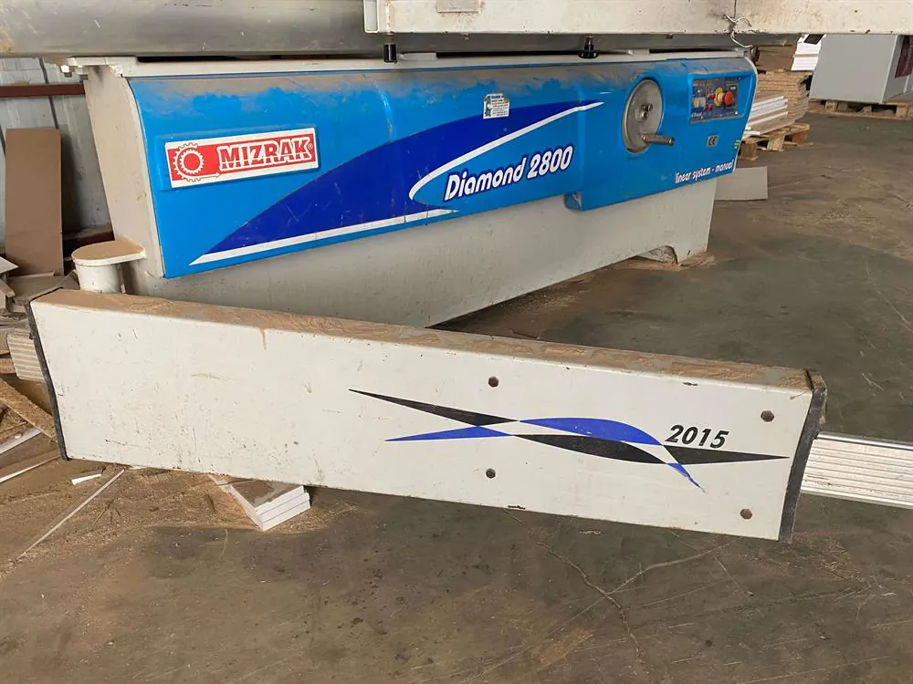 Mızrak Makine Mzk 2800 Diamond Çizicili Yatar Daire Makinesi (2015) — 3/5