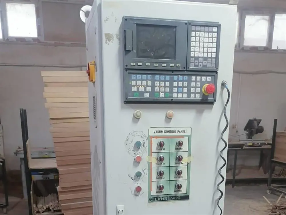 Leon Makina 2136 Düz Tabla CNC Makinesi (2017) — 10/12