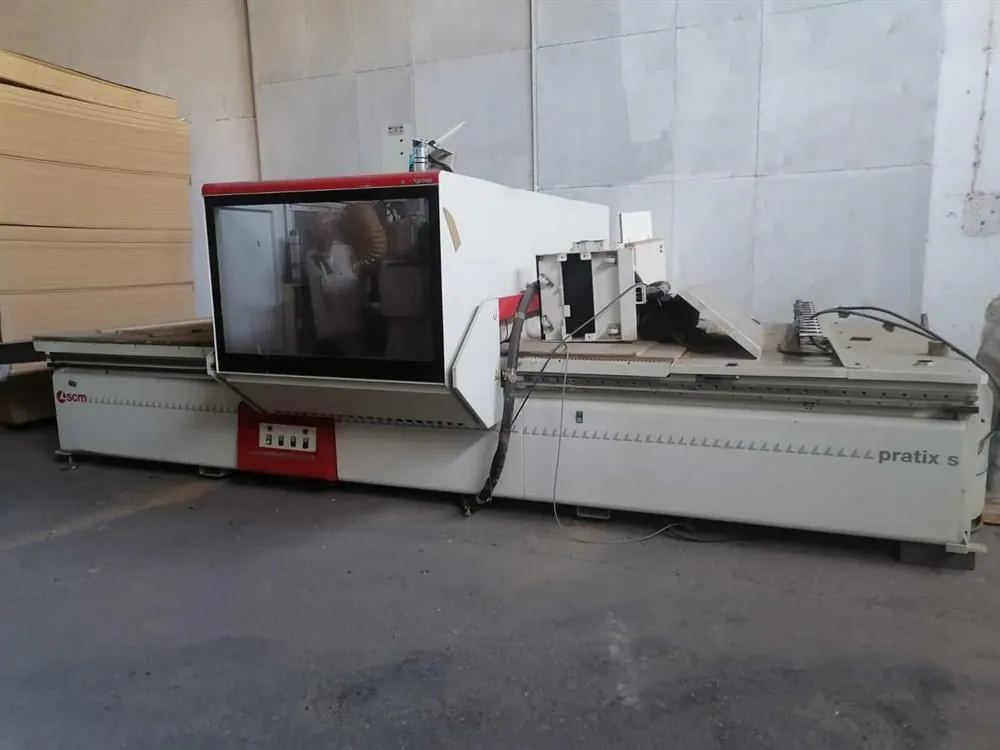 SCM Pratix S Düz Tabla CNC Makinesi (2015) — 3/4