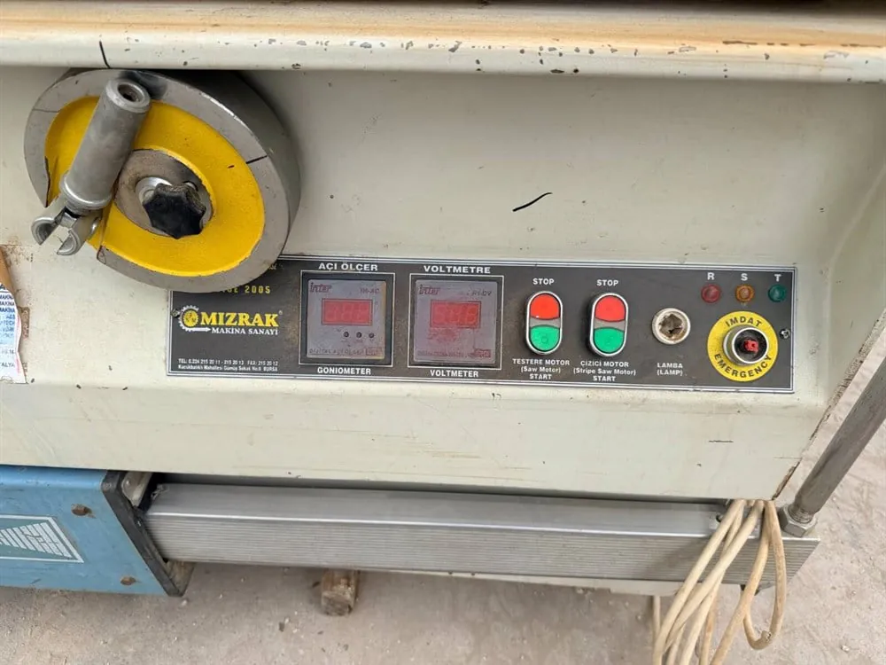 Mizrak Prestij 2200 S Çizicili Yatar Daire Kesim Makinesi (2005) — 3/6
