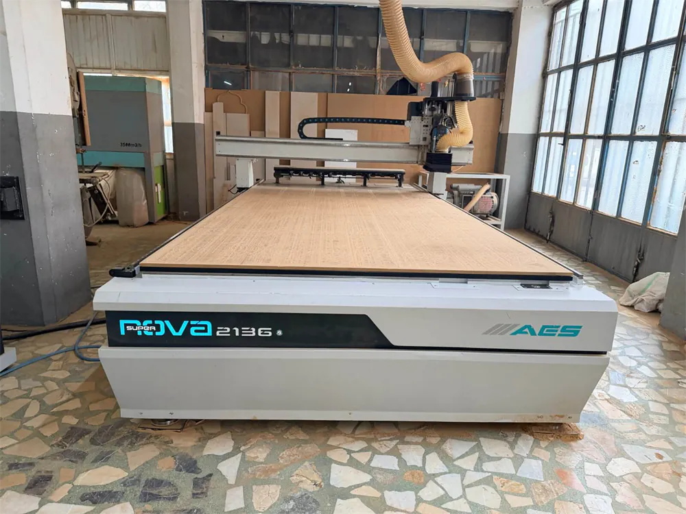 AES Süper Nova 2136 Düz Tabla CNC Makinesi (2021) — 2/13