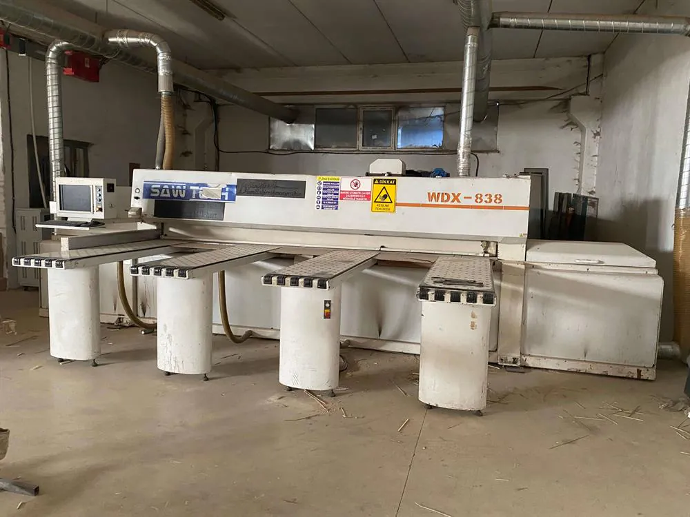 KDT Sawtech Wdx 838 Önden Yüklemeli Panel Ebatlama Makinesi (2014) — 2/10