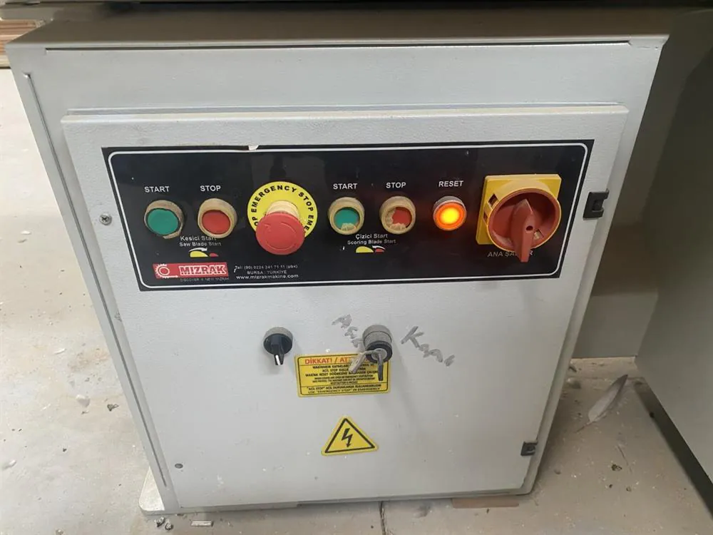 Mızrak Makine Mzk 3200 Concord Ce Safe Çizicili Yatar Daire Testere (2021) — 4/6