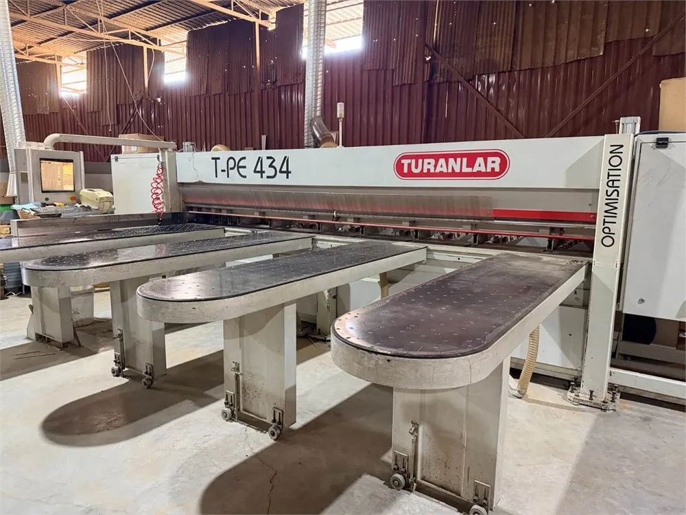 Turanlar T-PE 434 Önden Yüklemeli Panel Ebatlama Makinesi (2016) — 2/7