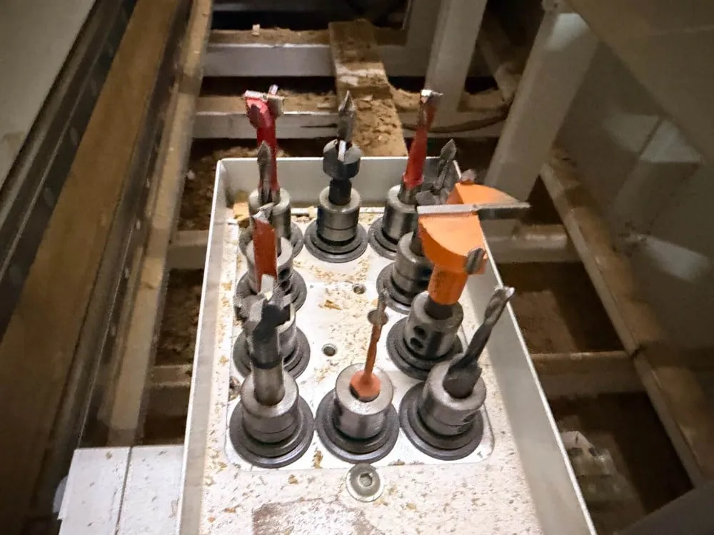Omaksan 4000 D-Line 6X CNC Delik Makinesi (2022) — 12/13