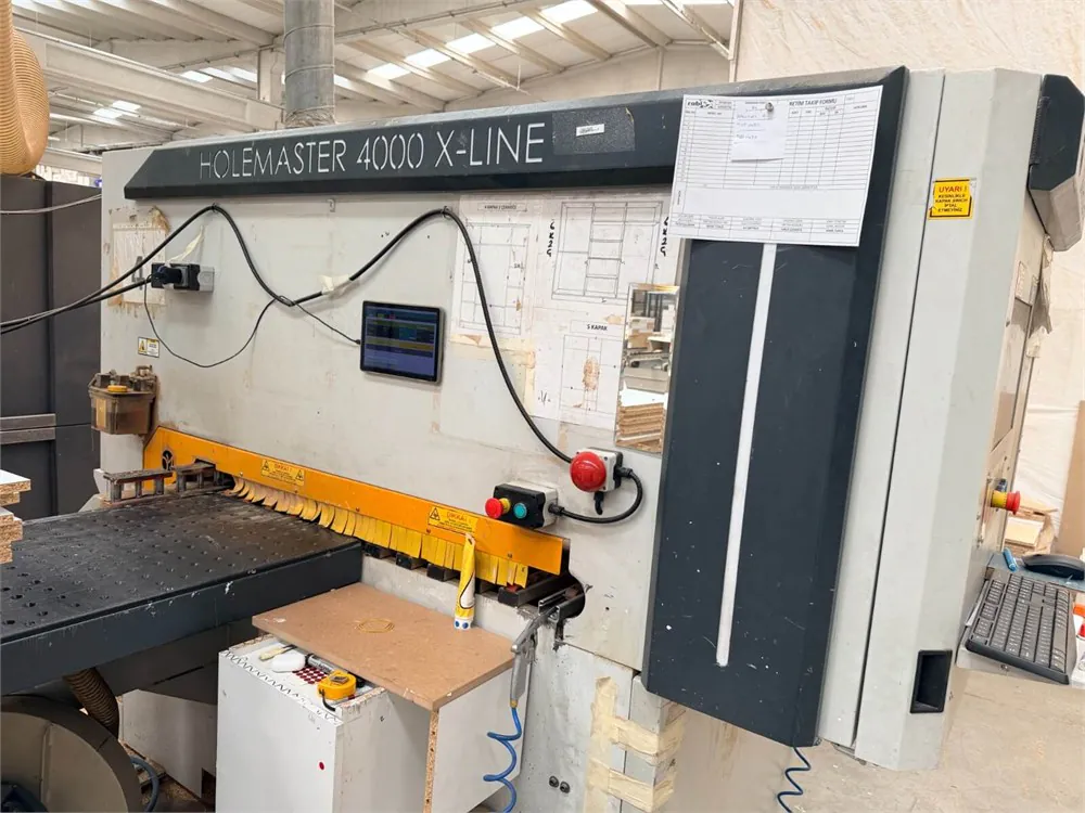 OMAKSAN 4000 X-Line Cnc Delik Makinesi (2017) — 5/10