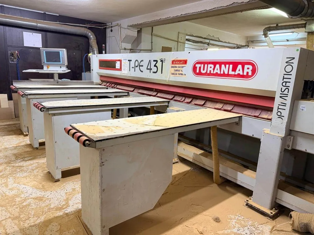 Turanlar T-PE 431 Panel Ebatlama Makinesi (2010) — 4/9