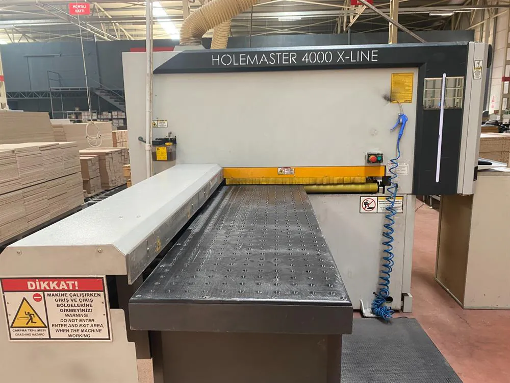 Omaksan Holemaster 4000 Xline CNC Delik Makinesi (2018) — 3/12