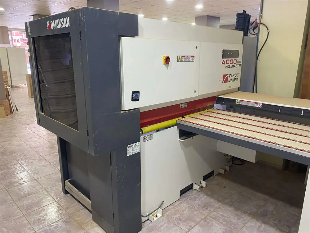 Omaksan Holemaster 4000 Xline Çoklu Delik Makinesi (2021) — 4/16