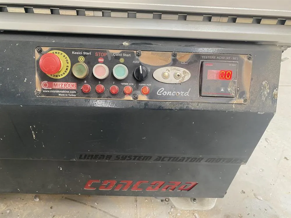 Mızrak Makine Mzk 3200 Concord Ce Safe Çizicili Yatar Daire Testere (2021) — 6/6