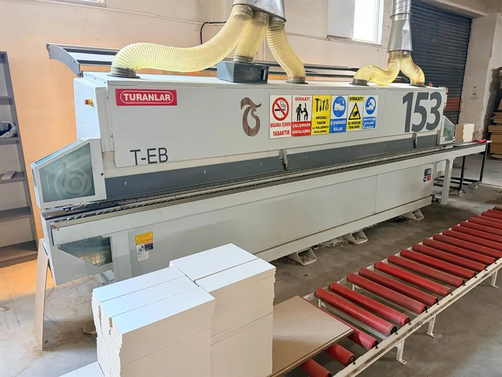Turanlar T-EB 153 Otomatik Kenar Bantlama Makinesi (2021) — 3/13