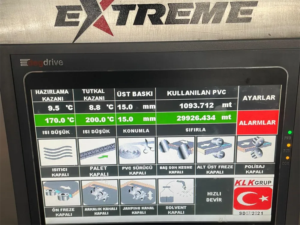 KLK Extreme Otomatik Kenar Bantlama Makinesi (2021) — 9/9