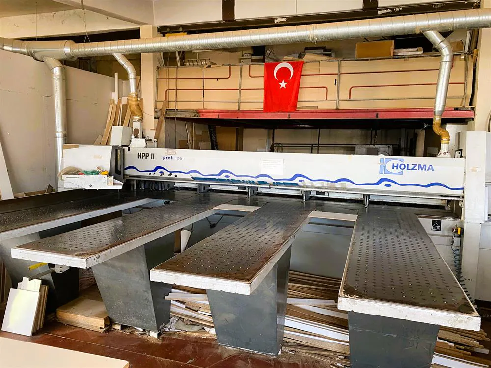 Homag Hpp 11 /43/L Profiline Panel Ebatlama Makinesi (2002) — 3/12
