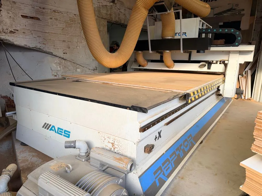 AES Raptor Cabinet 2136 CNC Nesting Makinesi (2013) — 17/25
