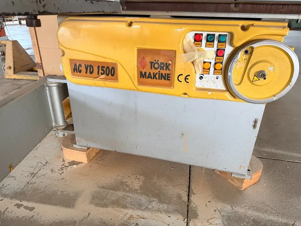 Törk Makine AC YD 1500 Çizicili Yatar Daire Testere (2006) — 2/4