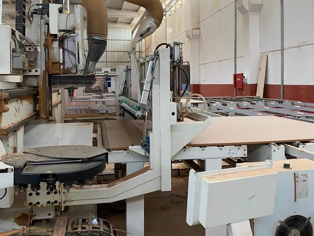 SCM Morbidelli Author M 400 Düz Tabla CNC Nesting Makinesi (2017) — 4/13