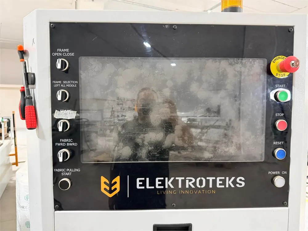 ELEKTROTEKS HYDRA Çift Kafa Çift Kasnak Kontinü Kapitone Dikiş Makinesi (2020) — 14/14