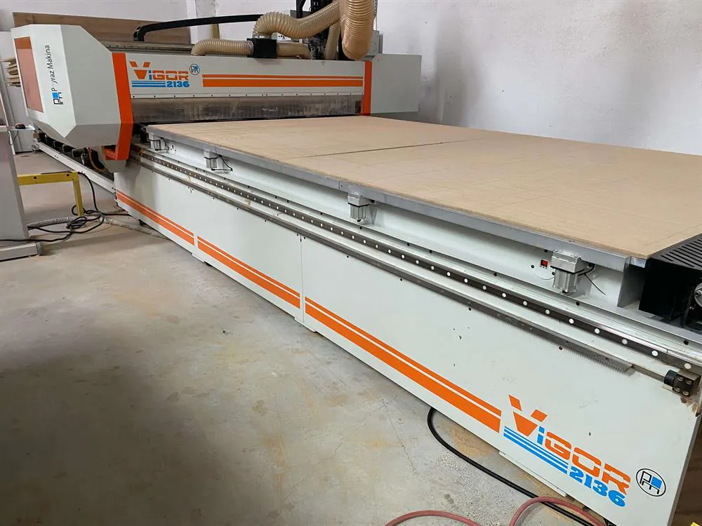 Poyraz CNC Vigor 2136 CNC Nesting Makinesi (2021) — 3/24