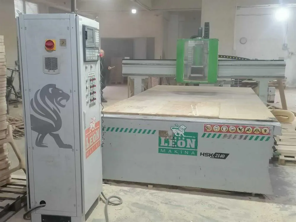 Leon Makina 2136 Düz Tabla CNC Makinesi (2017) — 9/12