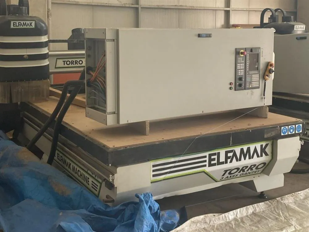 Elfamak Torro 2128 Düz Tabla CNC Makinesi (2021) — 4/8