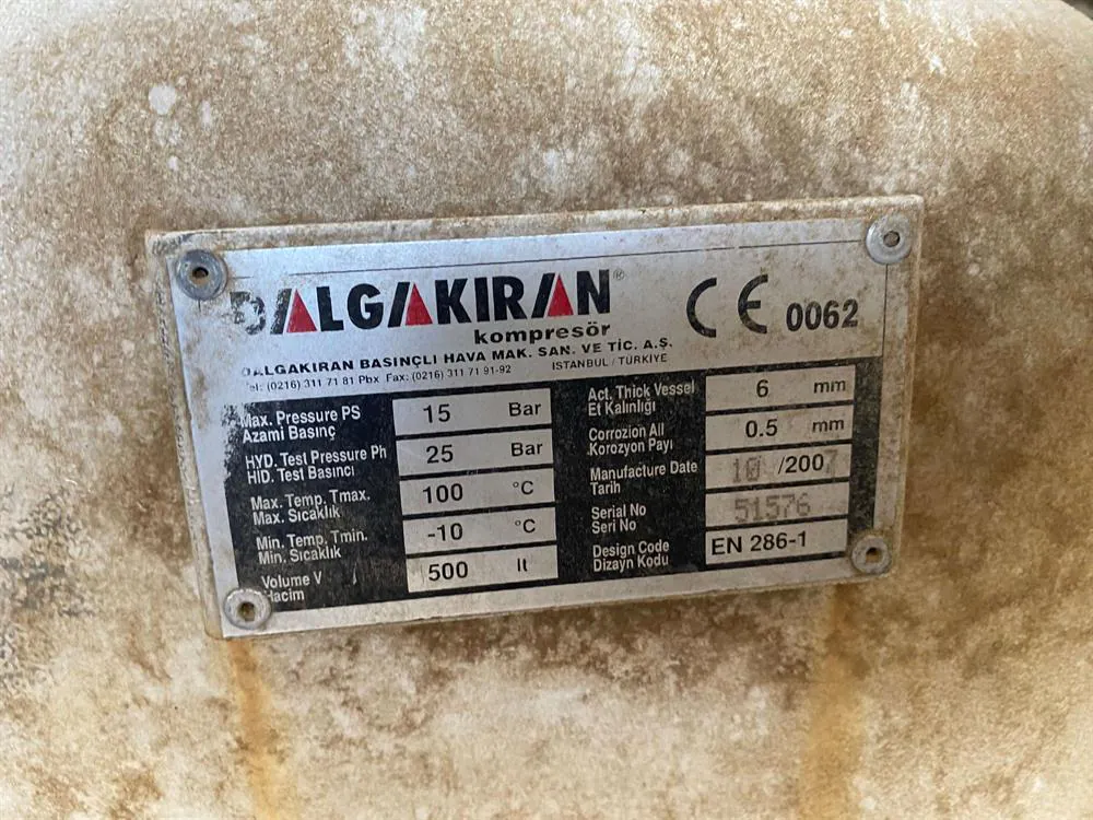 Dalgakıran Tidy 15 Vidalı Kompresör (2007) — 4/5