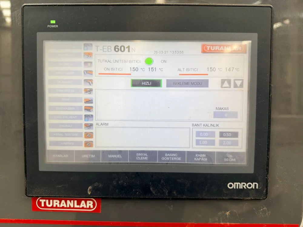 Turanlar 601 N Kenar Bantlama Makinesi (2023) — 15/16