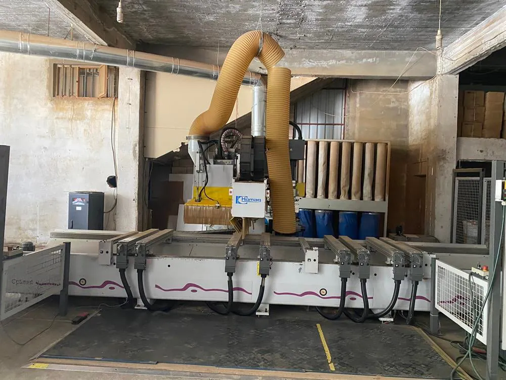 Homag BAZ 32/30/K Eğri Kenar Bantlamalı CNC İşleme Merkezi (1999) — 2/12