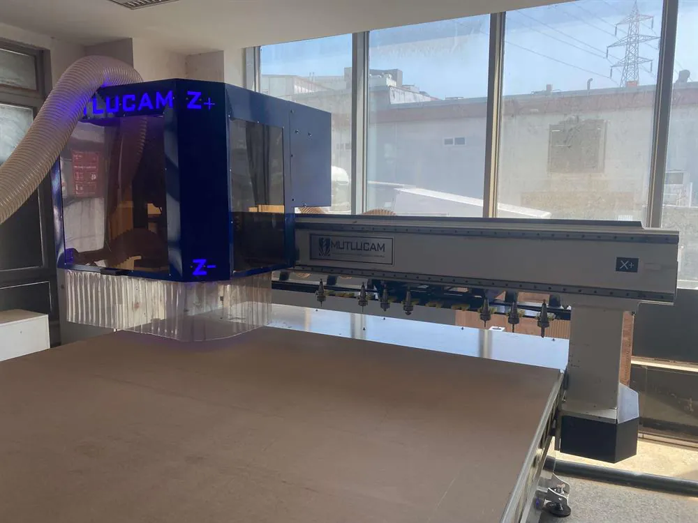 Mutlucam Makine 2128 Düz Tabla CNC Makinesi (2023) — 7/15