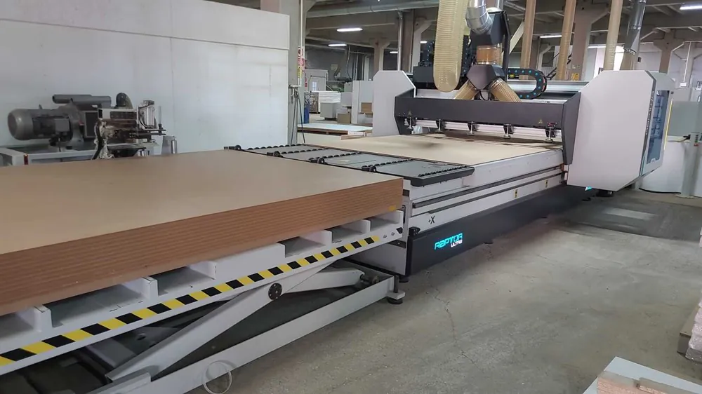 AES Raptor Ultra Line 2142 CNC Nesting Makinesi (2020) — 3/8