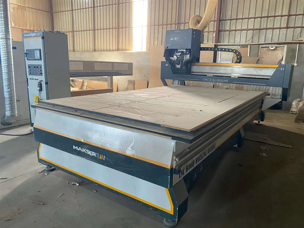 Makser Makine 2136 Proline Düz Tabla CNC Makinesi (2020) — 5/14