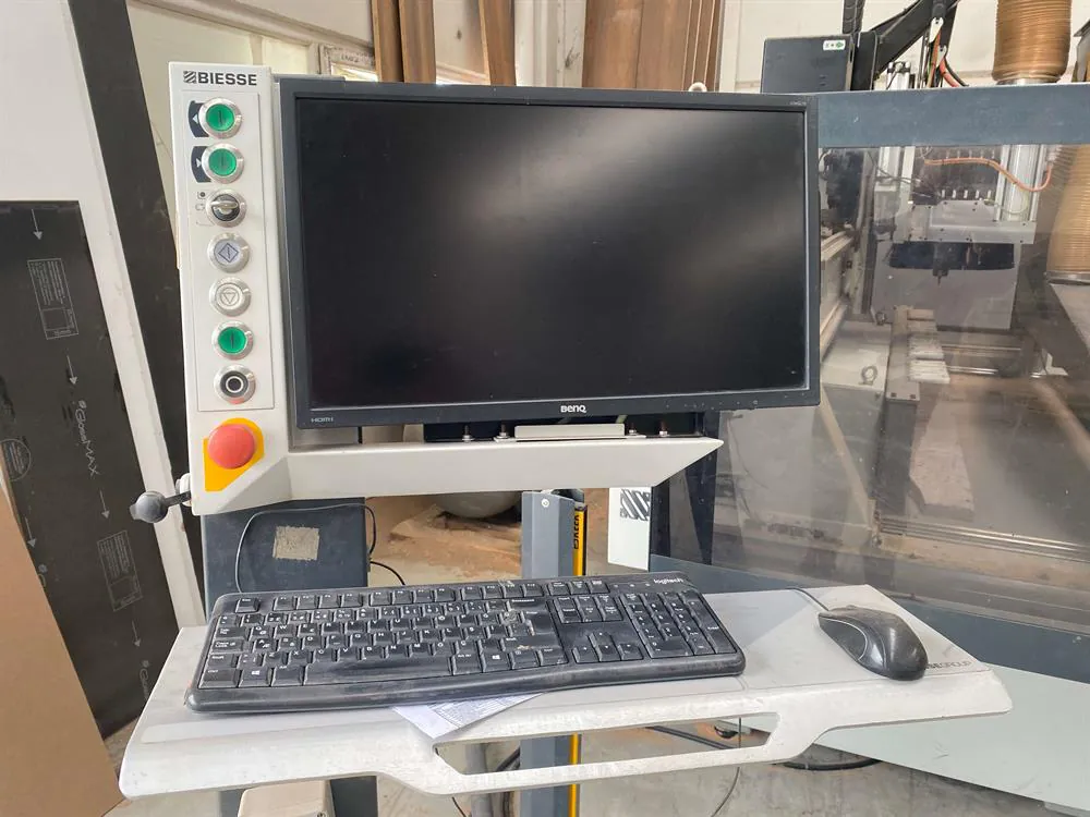 Biesse Rover K FT 2243 Düz Tabla CNC Router (2017) — 9/18