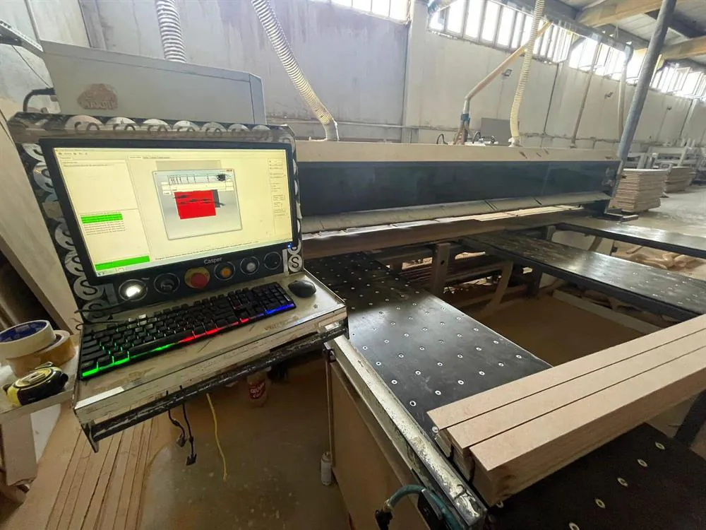 Törk Makine MP 70 Önden Yüklemeli Panel Ebatlama Makinesi (2014) — 7/10