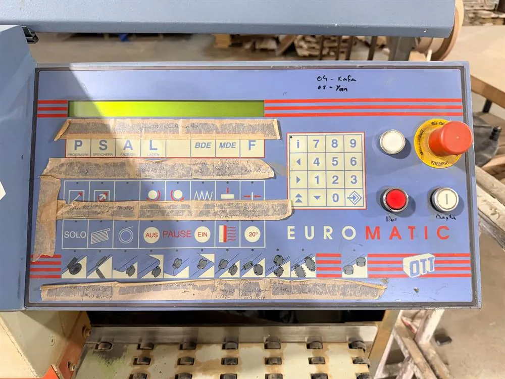 Ott Euromatic Otomatik Kenar Bantlama Makinesi (2012) — 12/14