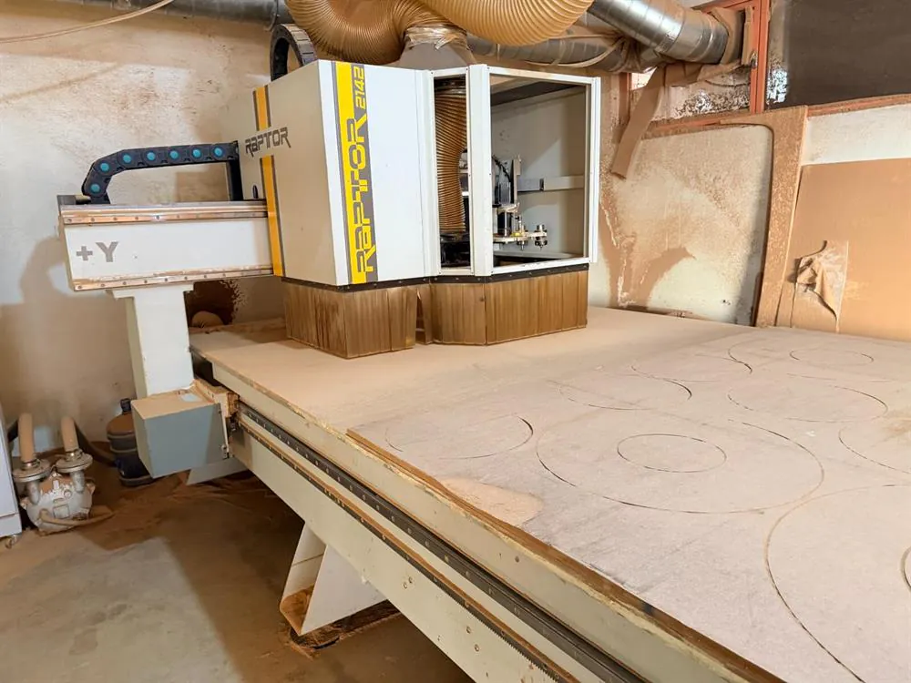 AES Raptor 2142 CNC Nesting Makinesi — 3/16