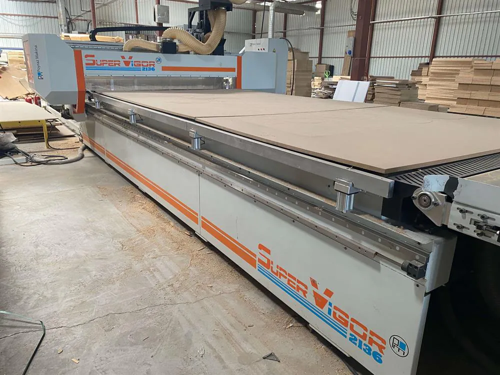 Poyraz Süper Vigor 2136 CNC Nesting Makinesi (2022) — 2/18