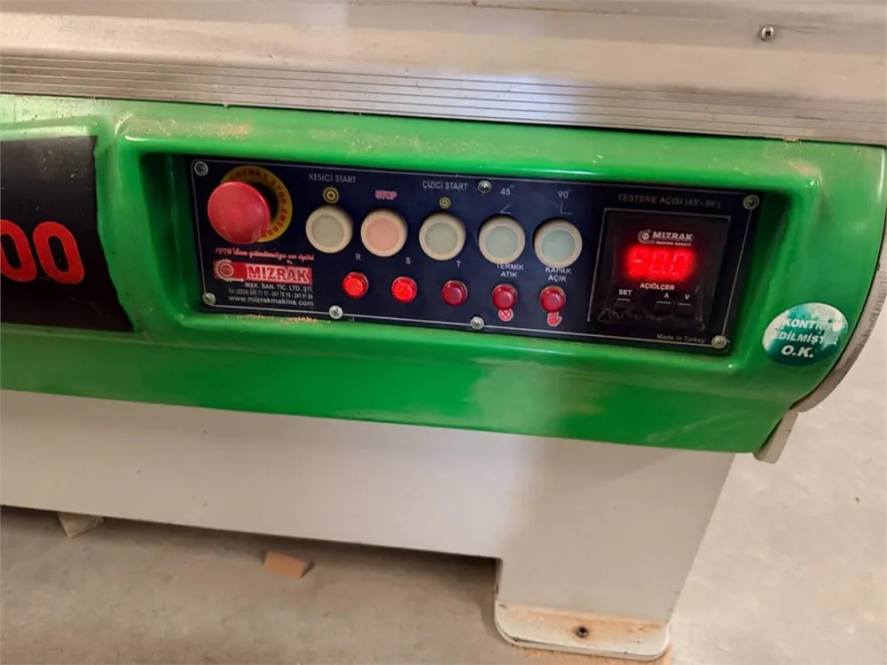 Mizrak Makine Mzk 3200 Çizicili Yatar Daire Testere (2013) — 5/6