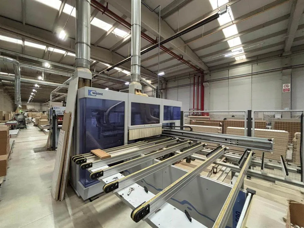 Homag Optimat Bhx 500 CNC Delik Delme ve İşleme Merkezi (2014) — 8/14