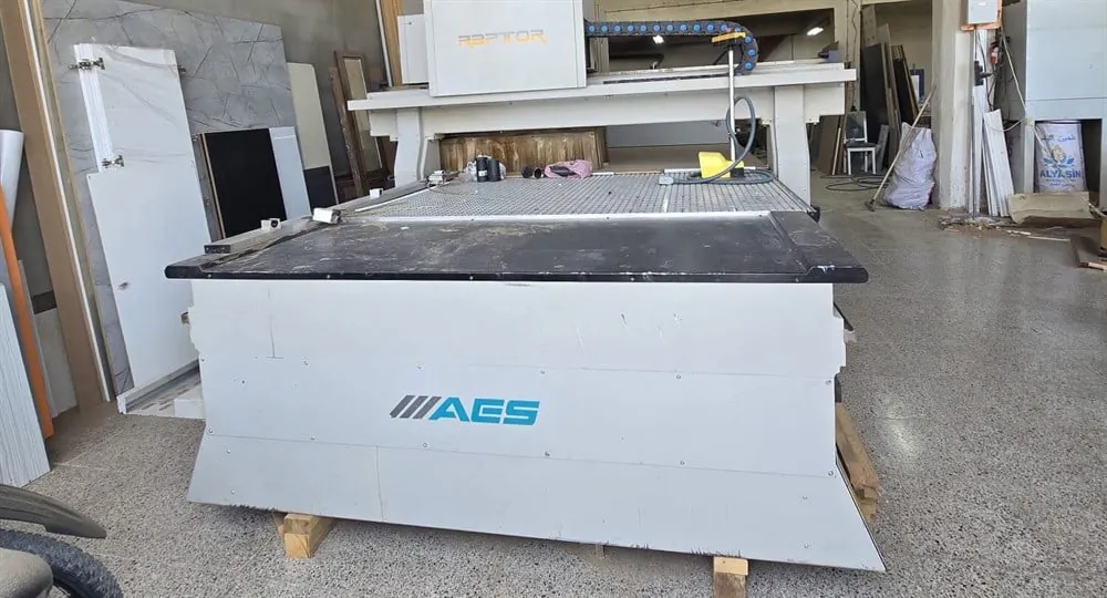 AES Raptor 2142 Düz Tabla CNC Router (2011) — 4/11