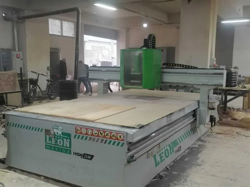 Leon Makina 2136 Düz Tabla CNC Makinesi (2017) — 5/12