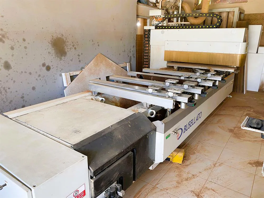Busellato Jet Optima Fincanlı CNC Makinesi (2009) — 2/11